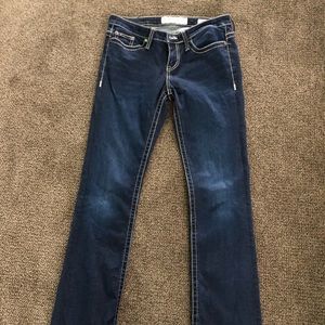 BKE Payton dark color jeans. Long.